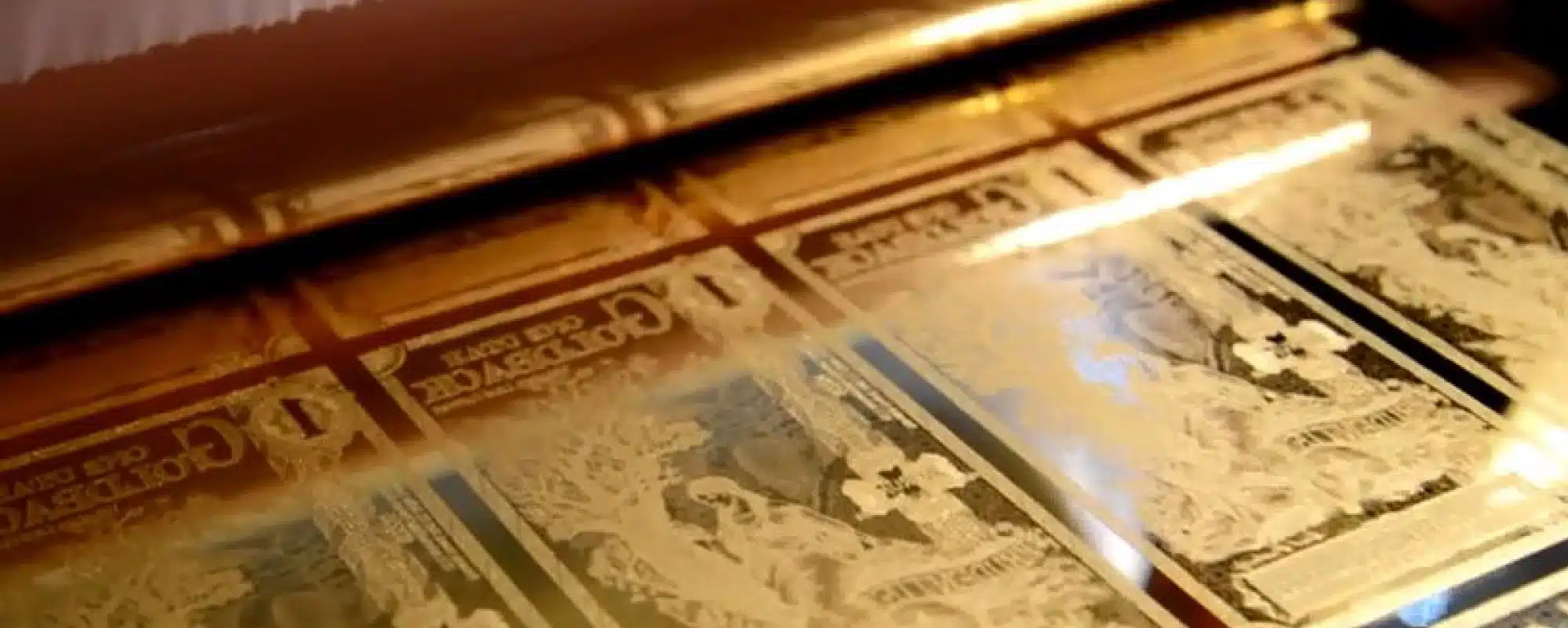Manufacturing goldbacks